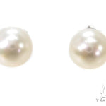 Pearl Gold Earrings 39656 - Image 1