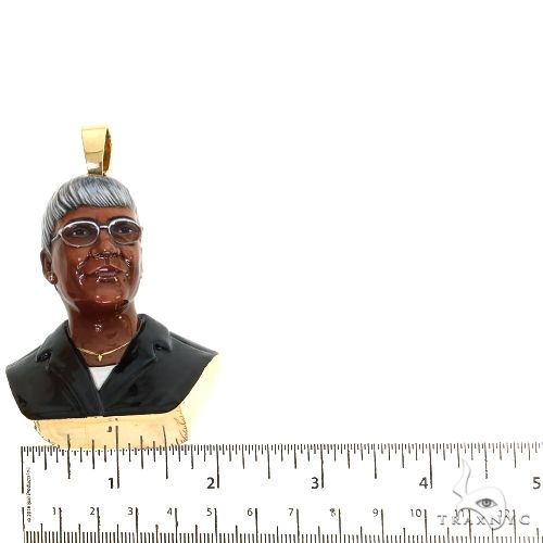 3D Torso Realistic Face Enamel Pendant 67867 - Image 5