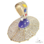 3D UFO Glow In The Dark Enamel Pendant 67060 - Image 2