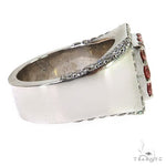 3x3 Pink Diamond Ring (Lab) 68823 - Image 3