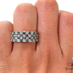 Checker Diamond Ring 30491 - Image 7