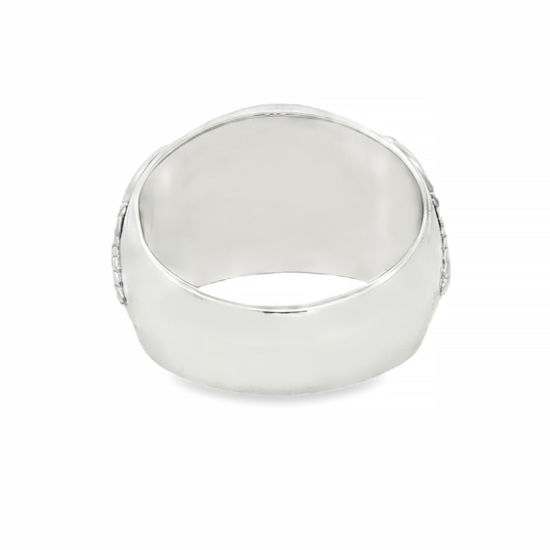 .925 Silver Cross Ring 70894