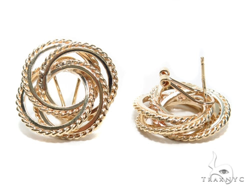 14k Yellow Gold Earrings 40831 - Image 3 [FILE:40831_image_03_424d15e4.jpg]