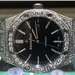 41mm Royal Oak Audemars Piguet Diamond Stainless Steel Watch 63891 - Image 2