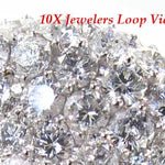 Ladies Pave Ball Room Ring 4375 - Image 5