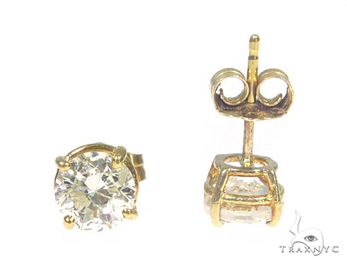 Prong Diamond Stud Earrings 45055 - Image 4 [FILE:45055_image_04_46d183d3.jpg]