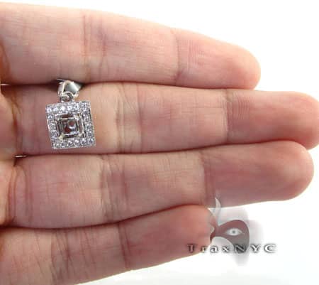 Square Semi Mount Pendant 4578 - Image 3