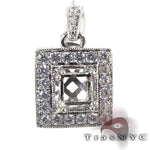 Square Semi Mount Pendant 4578 - Image 1