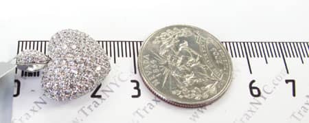 Iced Heart Pendant 4596 - Image 8