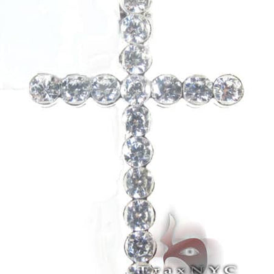 Frozen Bezel Cross Crucifix 4884 - Image 1