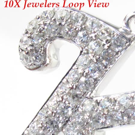 Frozen K Pendant 4968 - Image 4