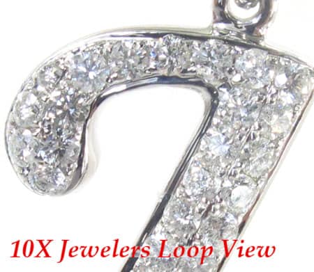 Frozen J Pendant 4974 - Image 3