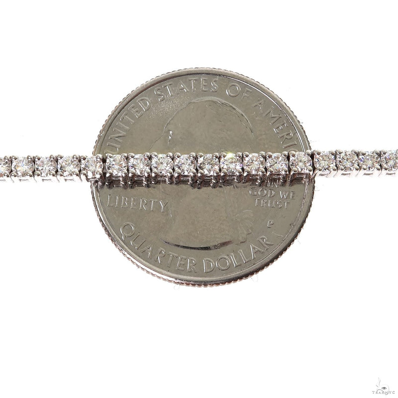 5 Pointer Diamond Tennis Bracelet (Lab) 69534 - Image 3