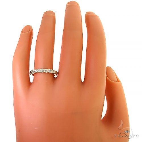 5 Pointer Diamond Wedding Band 69134 - Image 6