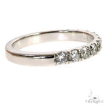 5 Pointer Diamond Wedding Band Lab 69158 - Image 2