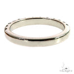 5 Pointer Diamond Wedding Band Lab 69158 - Image 3