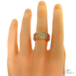 5 Stone Mens Diamond Wedding Band 68639 - Image 6