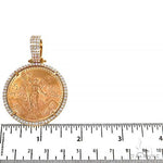 50 Pesos Centenario Diamond Frame Gold Coin 68495 - Image 5