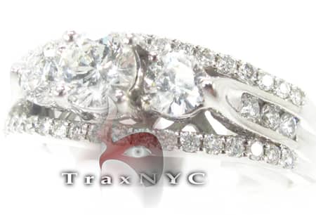 White Gold Wedding Ring 5613 - Image 4