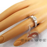 Ladies Mount Solitaire Band 5633 - Image 6