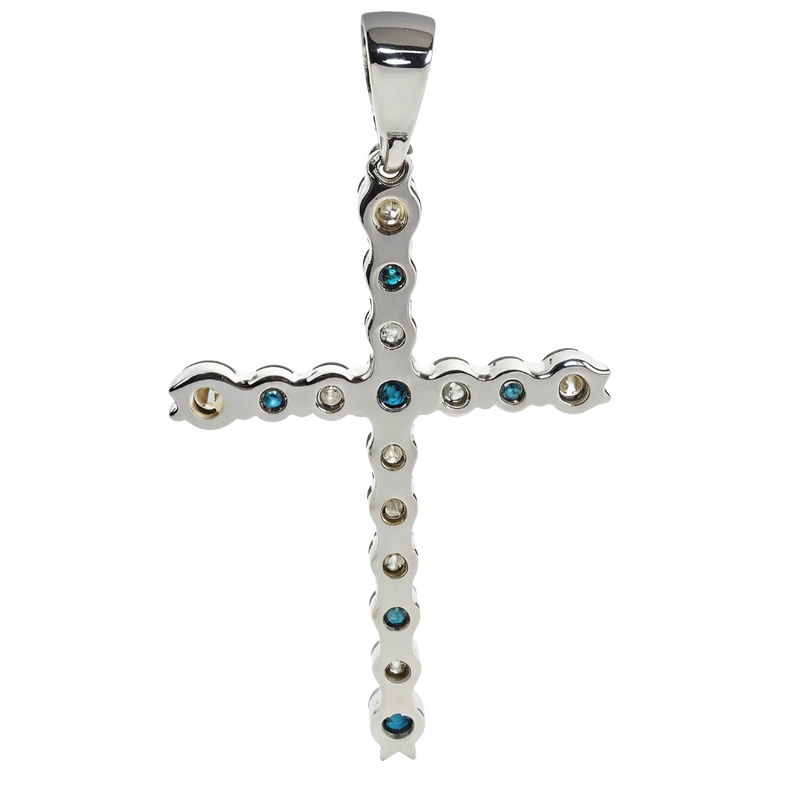 Prong Diamond Cross Crucifix 56407