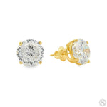 6 CT Portuguese Diamond Earrings  70875 - Image 2