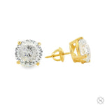 6 CT Portuguese Diamond Earrings  70875 - Image 3