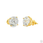 6 CT Portuguese Diamond Earrings  70875 - Image 4