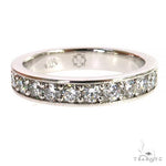6 Pointer Eternity Diamond Ring Band Lab 69157 - Image 1