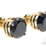 18K Prong Black Diamond Earrings 65073 - Image 2 [FILE:65073_image_02_5055f82a.jpg]