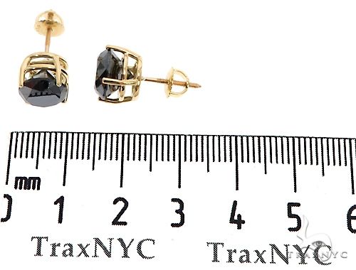 18K Prong Black Diamond Earrings 65073 - Image 6 [FILE:65073_image_06_c3784151.jpg]