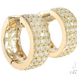 14K Yellow Gold Uniqua Hoops 65132 - Image 2 [FILE:65132_image_02_148f3d71.jpg]