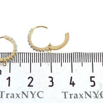 14K Yellow Gold Diamond Hoop Earrings 65339 - Image 4 [FILE:65339_image_04_6d8c7579.jpg]