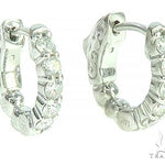 14K White Gold Prong Diamond Small Hoop Earring 65766 - Image 2 [FILE:65766_image_02_c2c72d48.jpg]