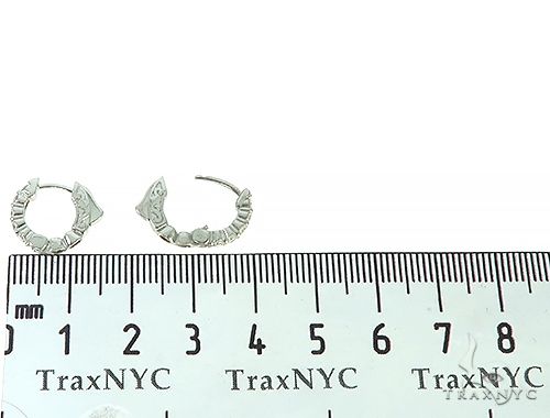 14K White Gold Prong Diamond Small Hoop Earring 65766 - Image 5 [FILE:65766_image_05_8b7670e1.jpg]