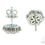 Diamond Flower Stud Earrings 65872 - Image 5 [FILE:65872_image_05_a180633a.jpg]