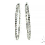 14K White Gold Diamond Hoops Earring 66132 - Image 1 [FILE:66132_image_01_f5f61f04.jpg]