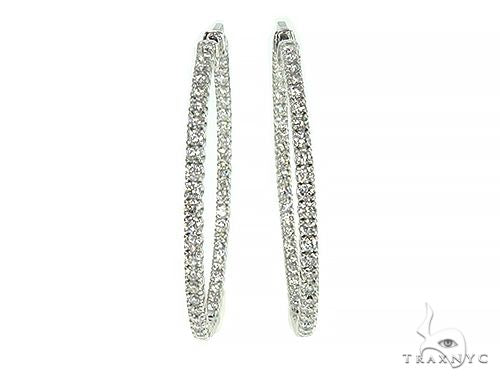 14K White Gold Diamond Hoops Earring 66132 - Image 1 [FILE:66132_image_01_f5f61f04.jpg]