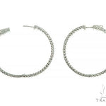 14K White Gold Diamond Hoops Earring 66132 - Image 4 [FILE:66132_image_04_fd8c9177.jpg]