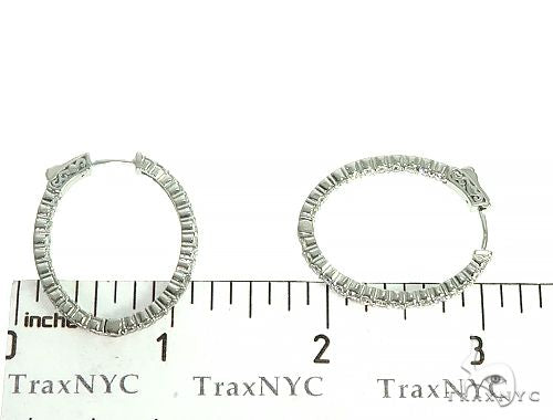 14K White Gold Diamond Hoops Earrings 66134 - Image 4 [FILE:66134_image_04_c25ee7b3.jpg]