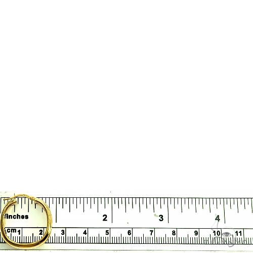 14K Gold Hoop Earrings 66553 - Image 3 [FILE:66553_image_03_d4fee15a.jpg]