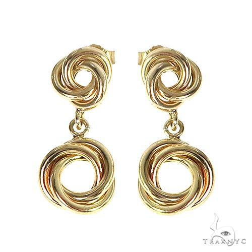 14K Yellow Gold Knot Earrings1 66674 - Image 1 [FILE:66674_image_01_c0298216.jpg]