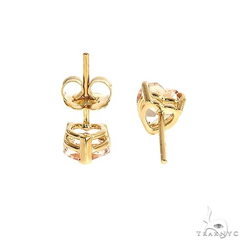 14K Gold Heart Shape Morganite Earrings 66739 - Image 3 [FILE:66739_image_03_076d6188.jpg]