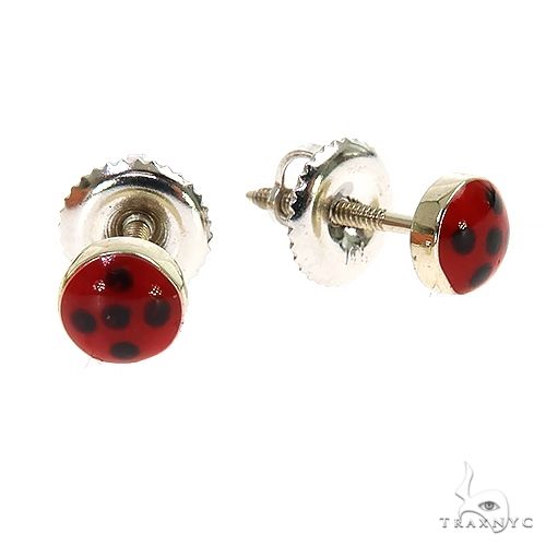 Custom Made Ladybug Earrings 67625 - Image 2