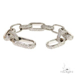 Custom Diamond Link Bracelet 67856 - Image 2