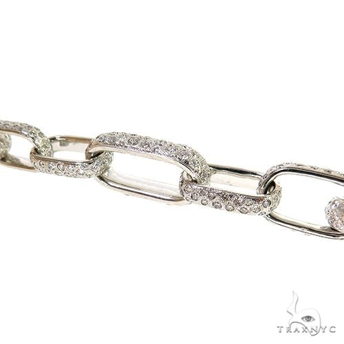 Custom Diamond Link Bracelet 67856 - Image 3