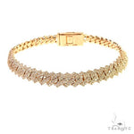 14K Gold Diamond Miami Cuban Link Bracelet 67879 - Image 1