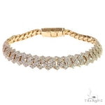 14K Gold Diamond Miami Cuban Link Bracelet 67880 - Image 1