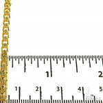 14K Yellow Gold Solid Franco Bracelet 8.5 Inches 4mm   67962 - Image 6