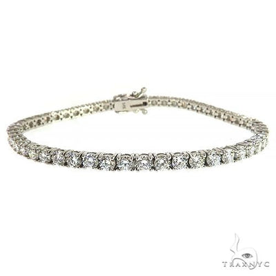 14K Gold Diamond Tennis Bracelet 68005 - Image 1